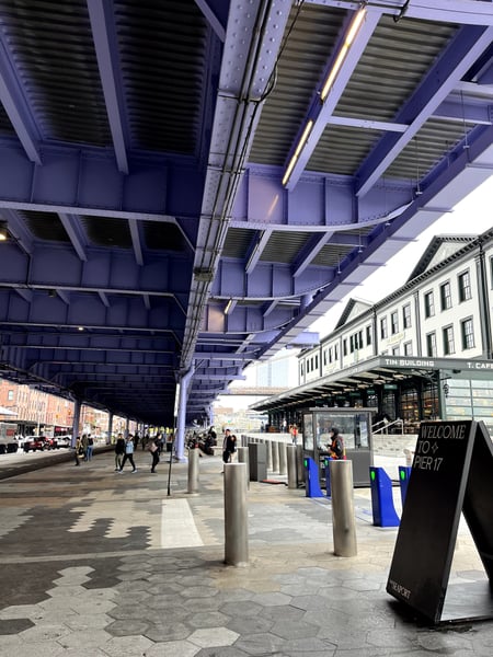 A traveler's photo spot in New York City