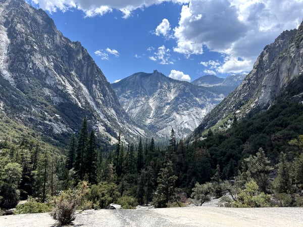 A traveler's photo spot in Sequoia & Kings Canyon