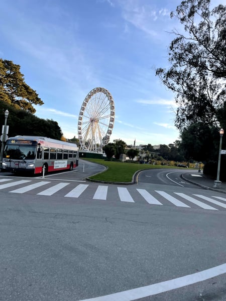 A traveler's photo spot in Inner Richmond, San Francisco