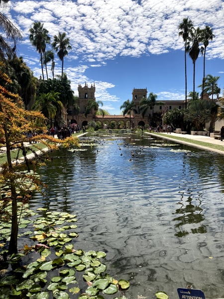 A traveler's photo spot in Banker's Hill, San Diego