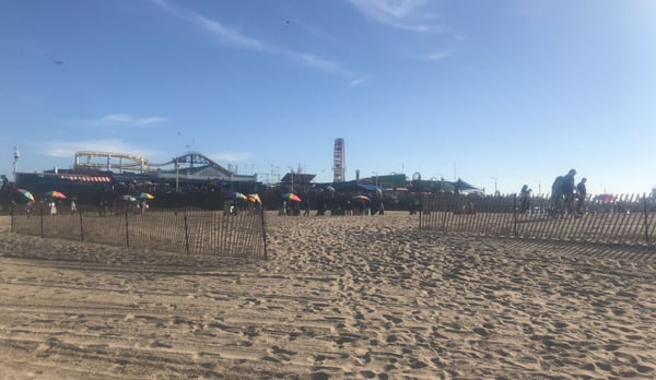 A traveler's photo spot in Downtown Santa Monica, Los Angeles