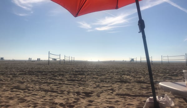 A traveler's photo spot in Downtown Santa Monica, Los Angeles