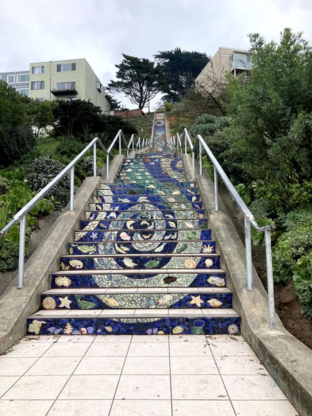 A traveler's photo spot in San Francisco