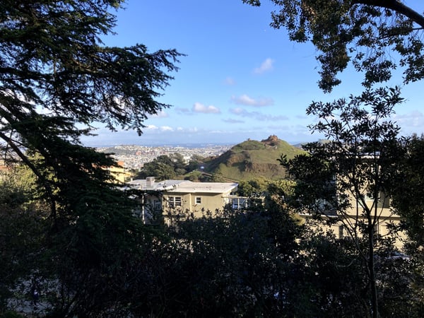 A traveler's photo spot in Haight-Ashbury, San Francisco