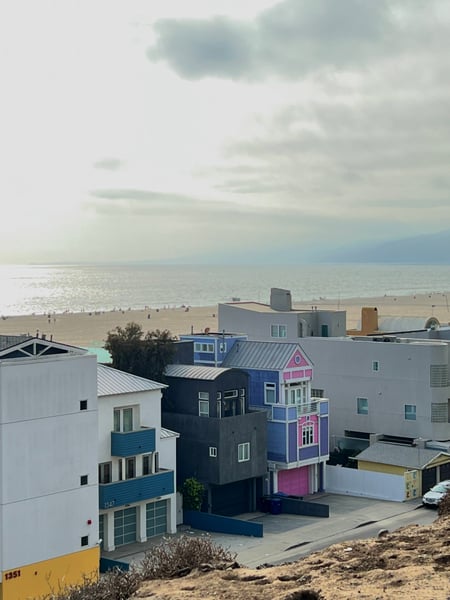 A traveler's photo spot in Downtown Santa Monica, Los Angeles