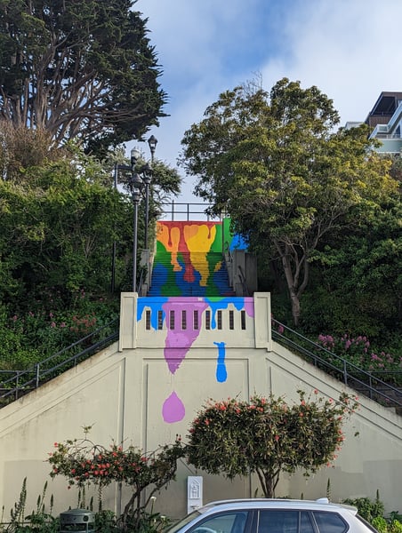 A traveler's photo spot in Castro District, San Francisco