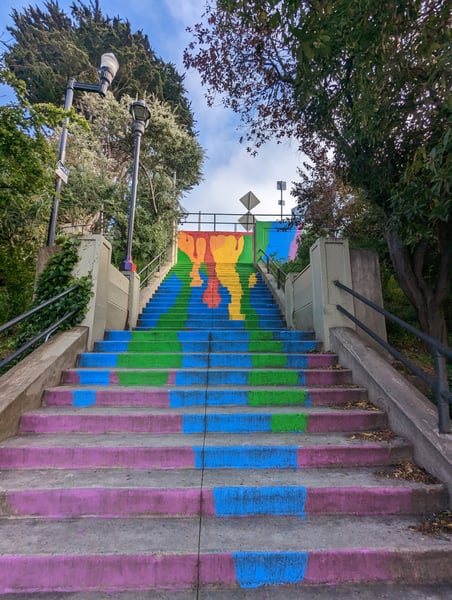 A traveler's photo spot in Castro District, San Francisco