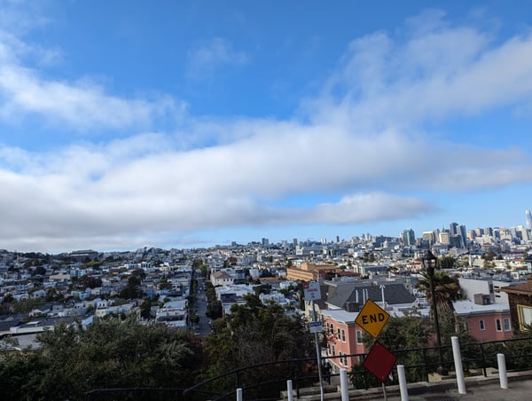 A traveler's photo spot in Castro District, San Francisco