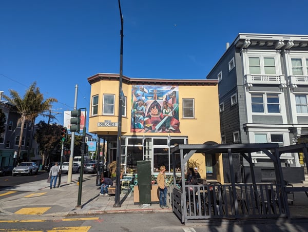 A traveler's photo spot in Castro District, San Francisco