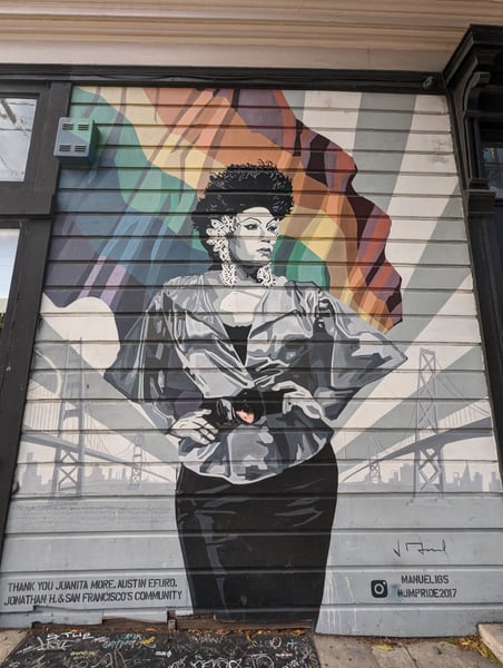 A traveler's photo spot in Castro District, San Francisco