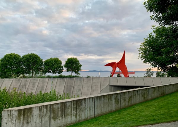 Olympic Sculpture Park — a traveler's photo spot in Belltown, Seattle