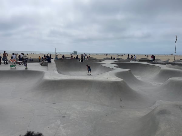 A traveler's photo spot in Venice, Los Angeles