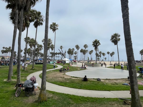 A traveler's photo spot in Venice, Los Angeles