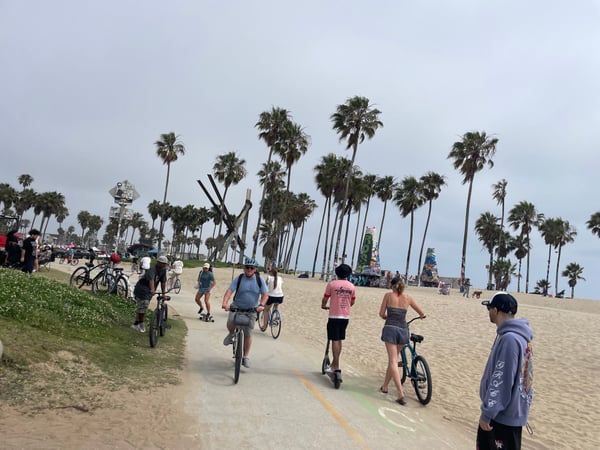 A traveler's photo spot in Venice, Los Angeles