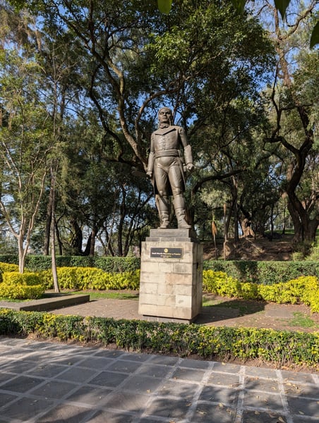 A traveler's photo spot in San Miguel Chapultepec, Mexico City
