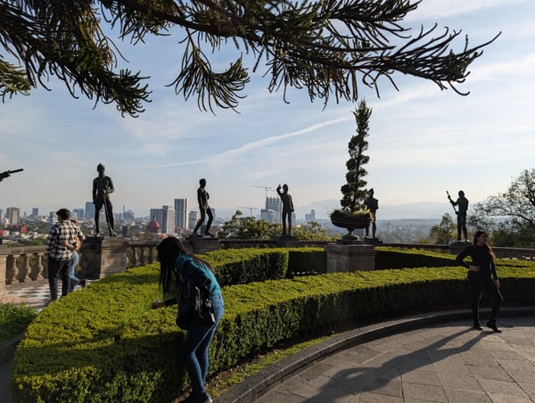 A traveler's photo spot in San Miguel Chapultepec, Mexico City