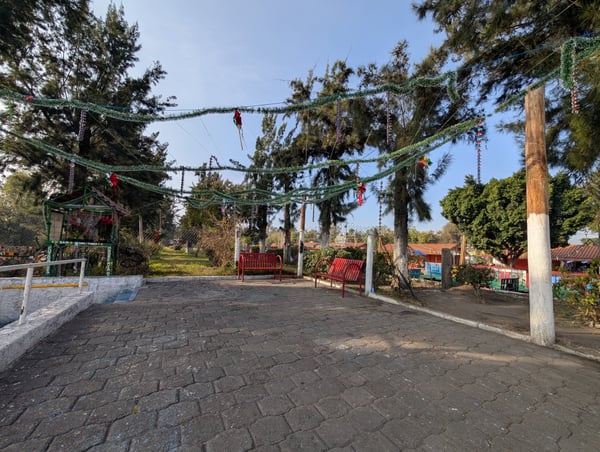 A traveler's photo spot in Santa María Nativitas, Mexico City