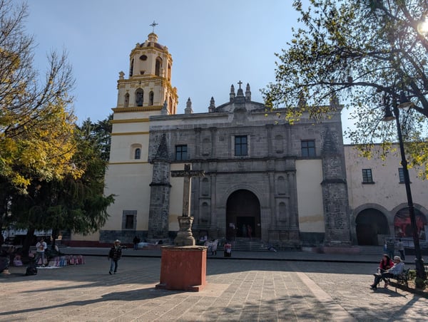A traveler's photo spot in San Sebastián Xoco, Mexico City