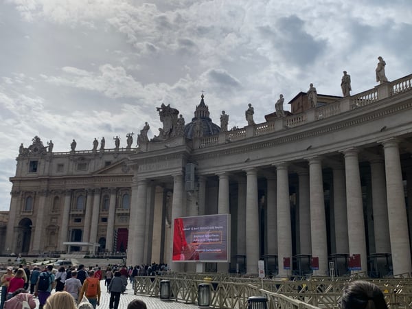 Piazza San Pietro — a traveler's photo spot in Borgo, Rome