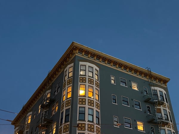 A traveler's photo spot in Haight-Ashbury, San Francisco