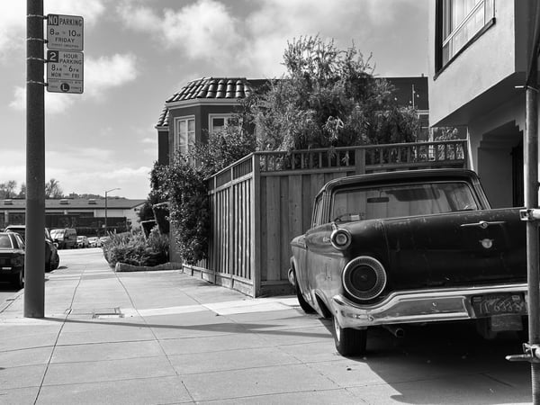 A traveler's photo spot in San Francisco