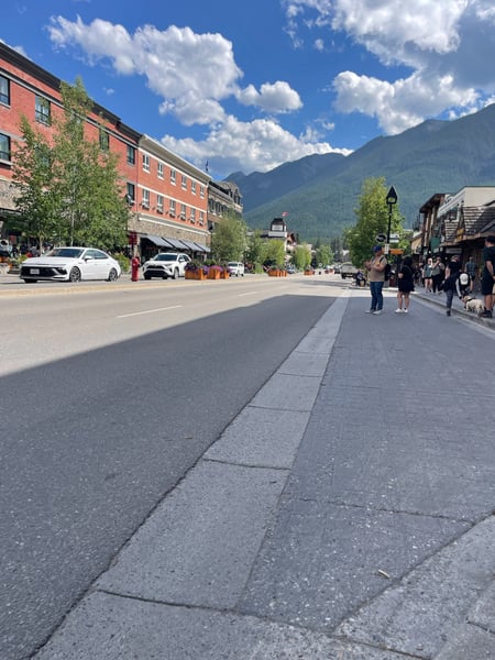 A traveler's photo spot in Banff, Banff & Lake Louise