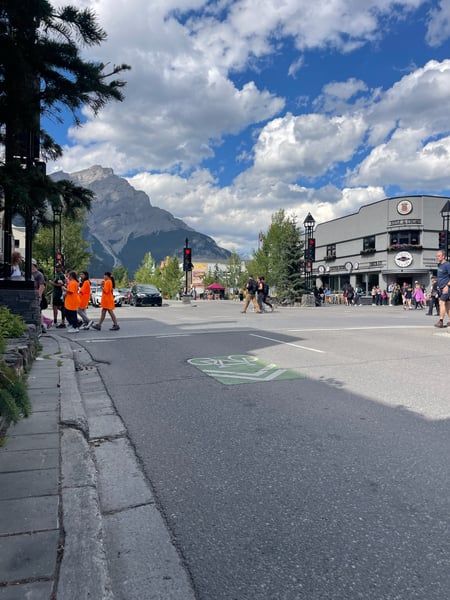 A traveler's photo spot in Banff, Banff & Lake Louise