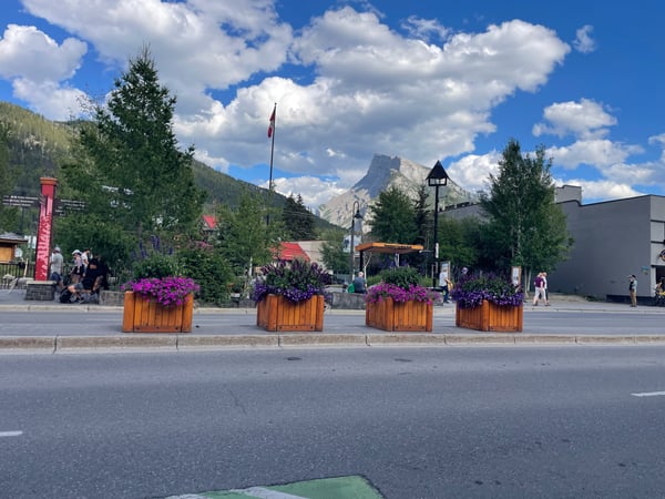 A traveler's photo spot in Banff, Banff & Lake Louise