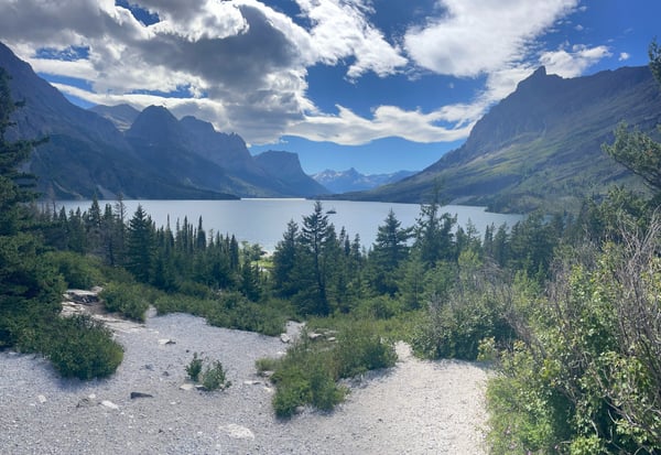 A traveler's photo spot in Glacier County, Glacier National Park