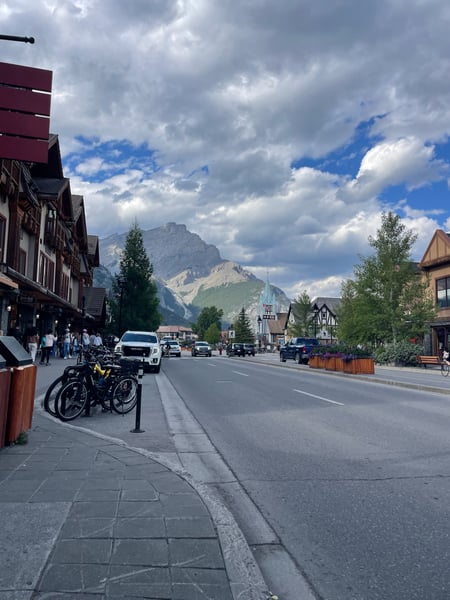 A traveler's photo spot in Banff, Banff & Lake Louise