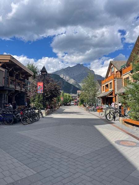 A traveler's photo spot in Banff, Banff & Lake Louise