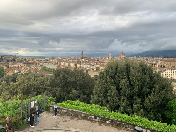 A traveler's photo spot in San Niccolò, Florence