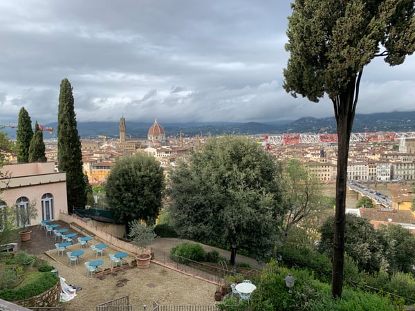 A traveler's photo spot in San Niccolò, Florence