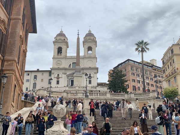 A traveler's photo spot in Campo Marzio, Rome