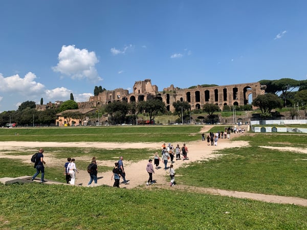 A traveler's photo spot in Rome