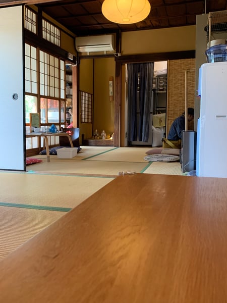 A traveler's photo spot in Kyoto