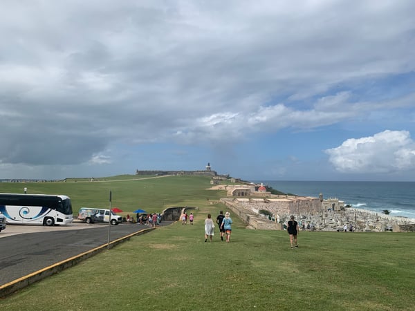 A traveler's photo spot in Viejo San Juan, San Juan