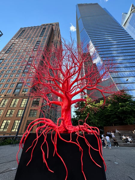 A traveler's photo spot in Manhattan, New York City