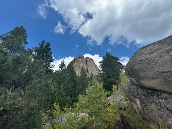 A traveler's photo spot in Estes Park, Rocky Mountain National Park