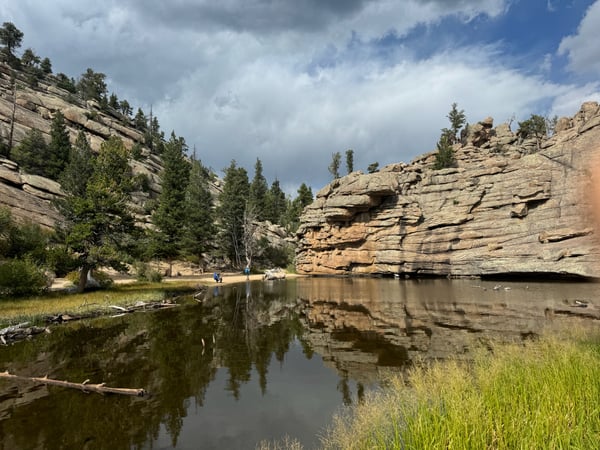 A traveler's photo spot in Estes Park, Rocky Mountain National Park